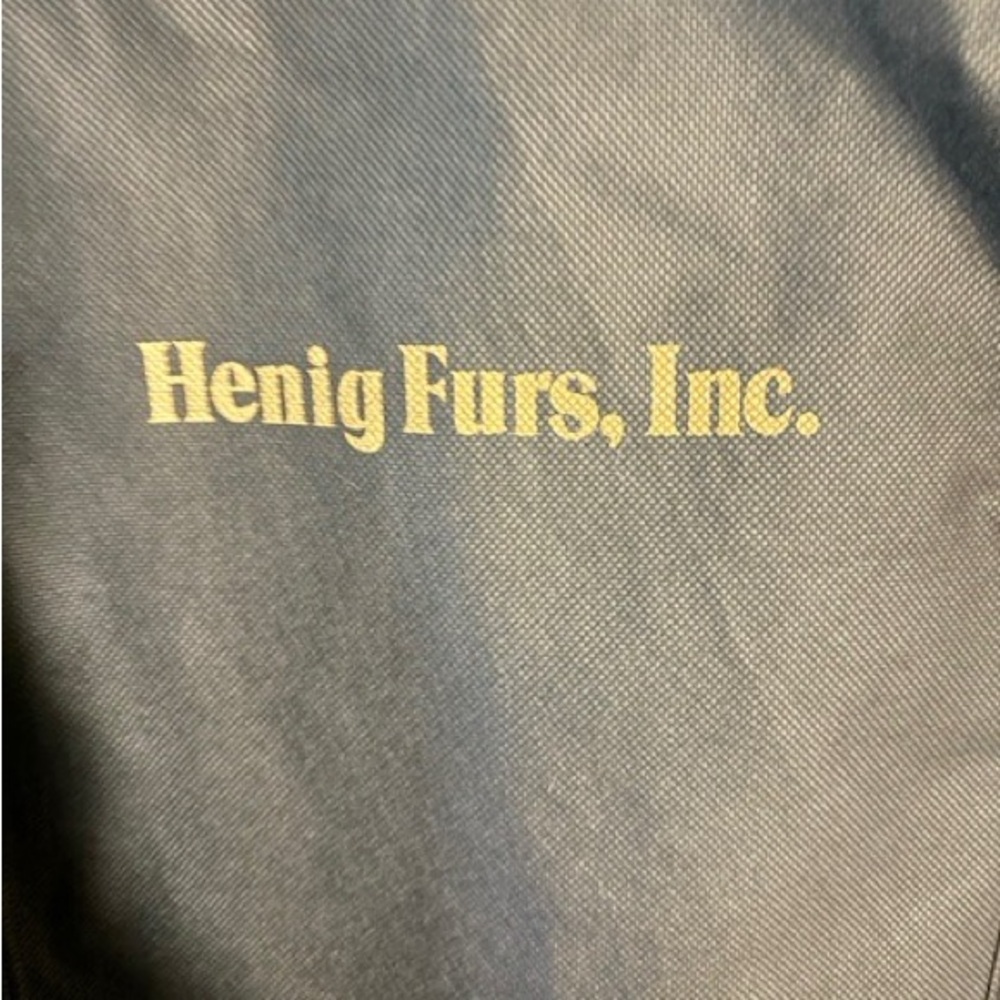 Henig Furs Inc. Dark Brown Mink Jacket